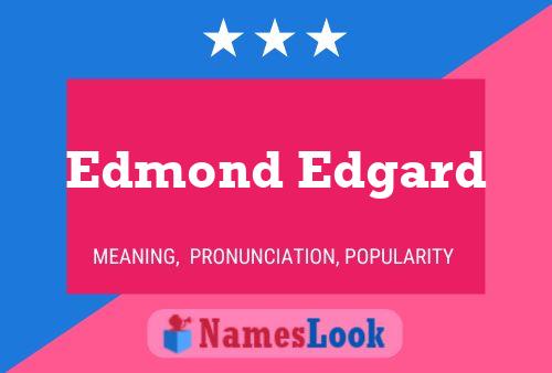 Постер имени Edmond Edgard