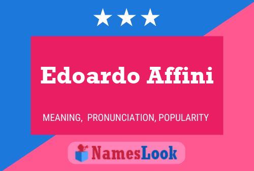 Постер имени Edoardo Affini