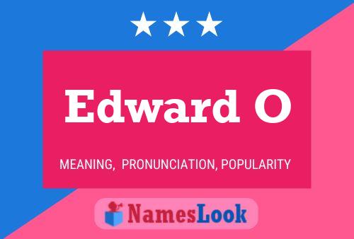 Постер имени Edward O