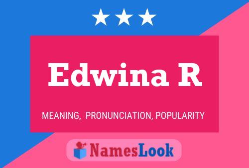 Постер имени Edwina R