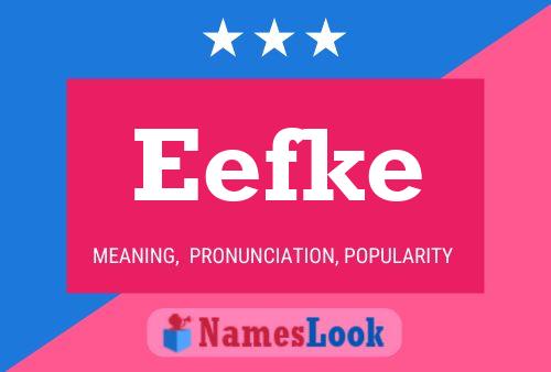 Постер имени Eefke