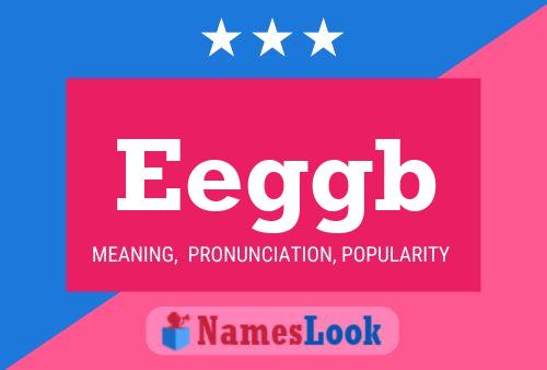 Постер имени Eeggb