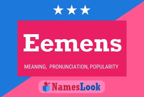 Постер имени Eemens