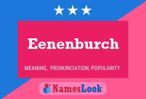 Постер имени Eenenburch