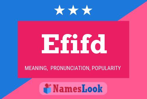 Постер имени Efifd