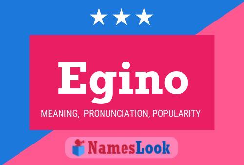 Постер имени Egino