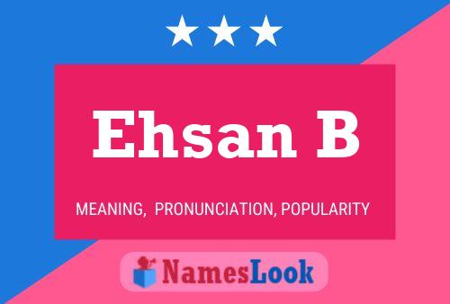 Постер имени Ehsan B