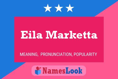 Постер имени Eila Marketta