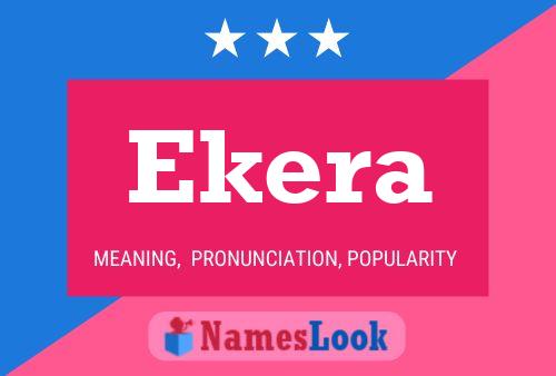 Постер имени Ekera