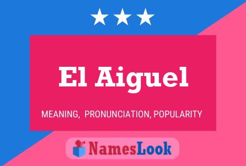 Постер имени El Aiguel