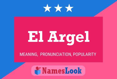 Постер имени El Argel