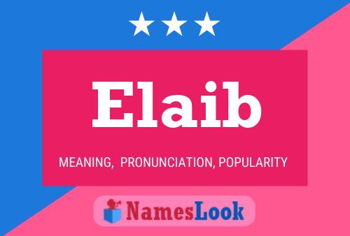 Постер имени Elaib