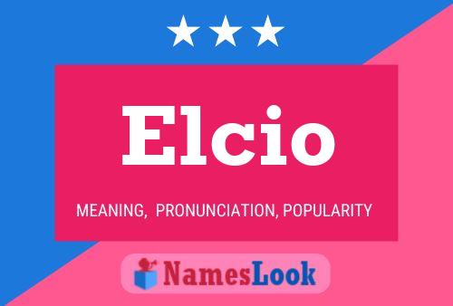 Постер имени Elcio