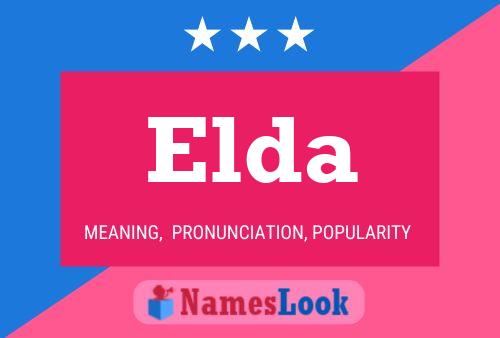 Постер имени Elda