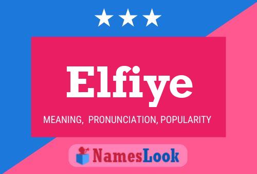 Постер имени Elfiye