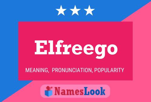 Постер имени Elfreego