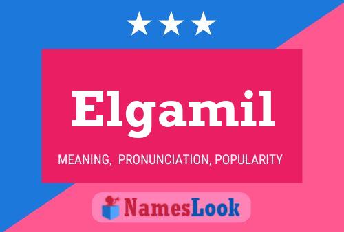 Постер имени Elgamil