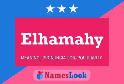 Постер имени Elhamahy