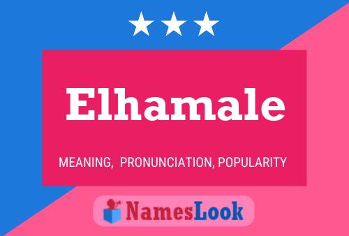 Постер имени Elhamale