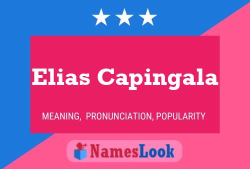 Постер имени Elias Capingala