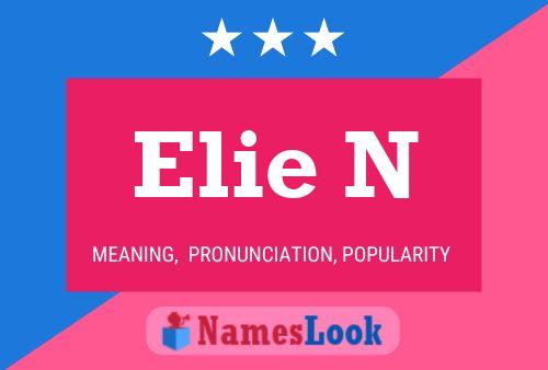 Постер имени Elie N