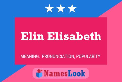 Постер имени Elin Elisabeth