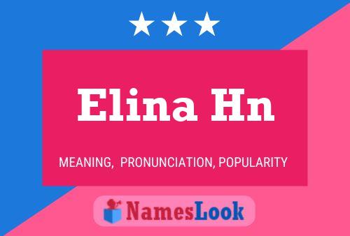 Постер имени Elina Hn