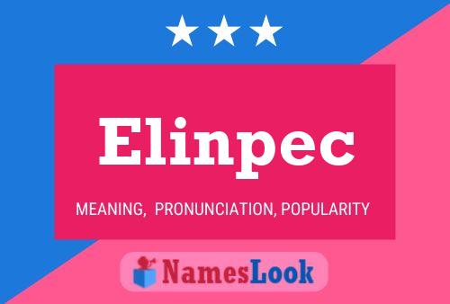 Постер имени Elinpec