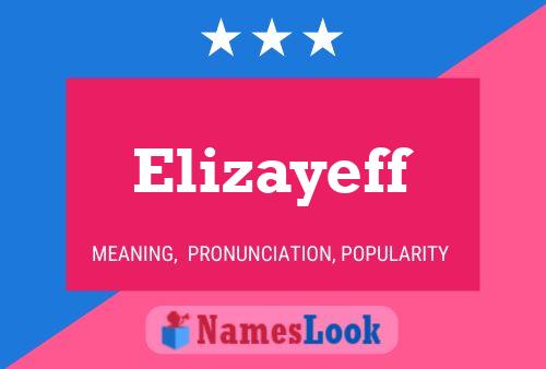 Постер имени Elizayeff