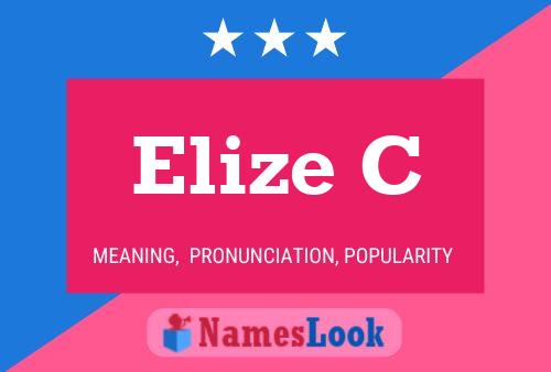 Постер имени Elize C