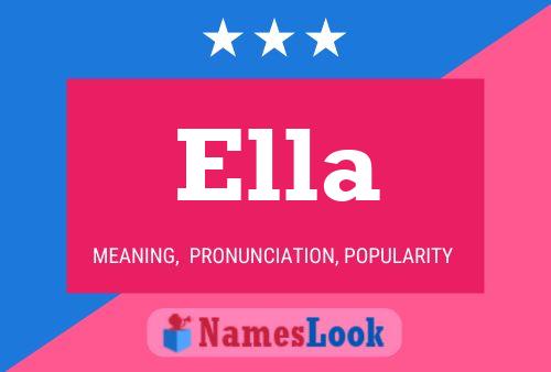 Постер имени Ella