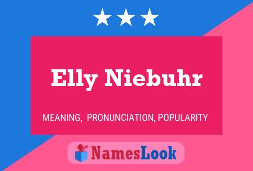 Постер имени Elly Niebuhr