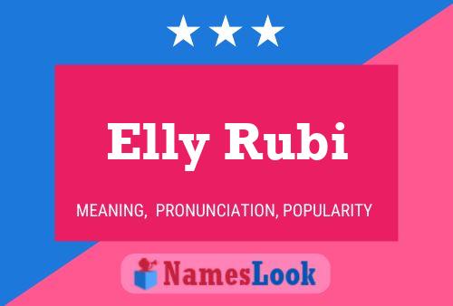 Постер имени Elly Rubi