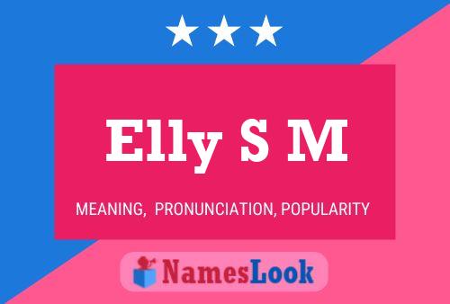 Постер имени Elly S M