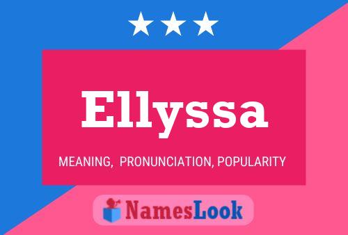 Постер имени Ellyssa