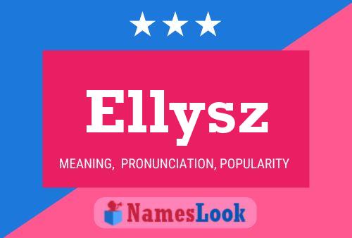 Постер имени Ellysz