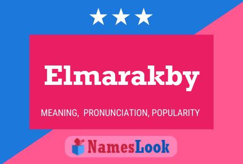 Постер имени Elmarakby