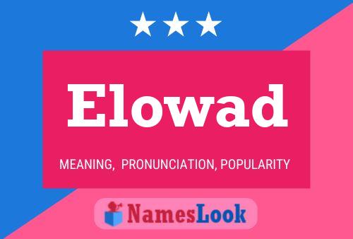 Постер имени Elowad