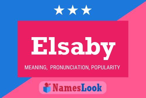 Постер имени Elsaby