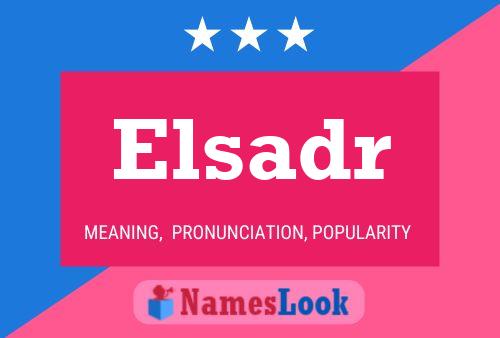 Постер имени Elsadr