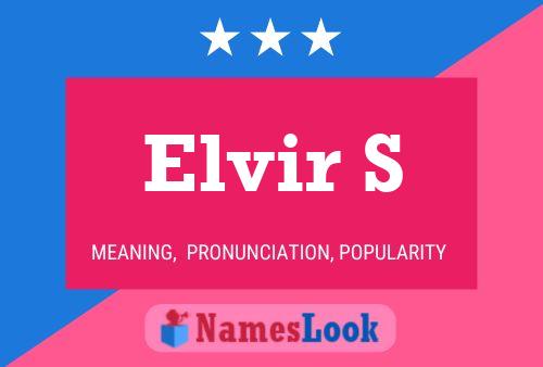 Постер имени Elvir S