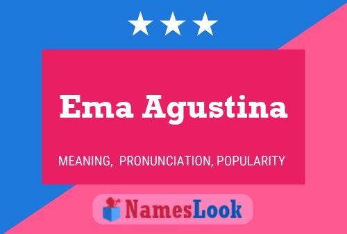 Постер имени Ema Agustina