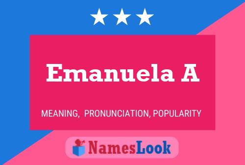 Постер имени Emanuela A