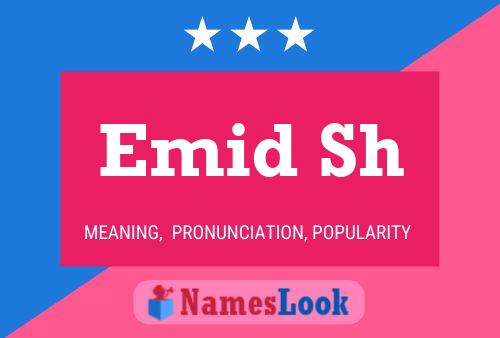 Постер имени Emid Sh