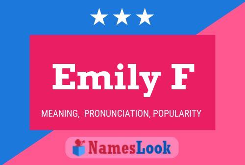 Постер имени Emily F