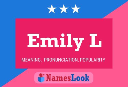 Постер имени Emily L