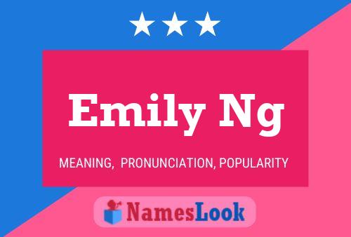 Постер имени Emily Ng