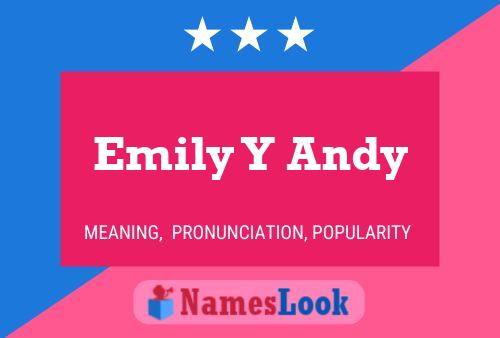 Постер имени Emily Y Andy