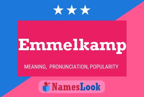 Постер имени Emmelkamp