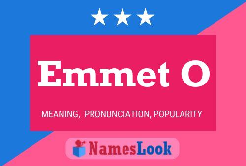 Постер имени Emmet O